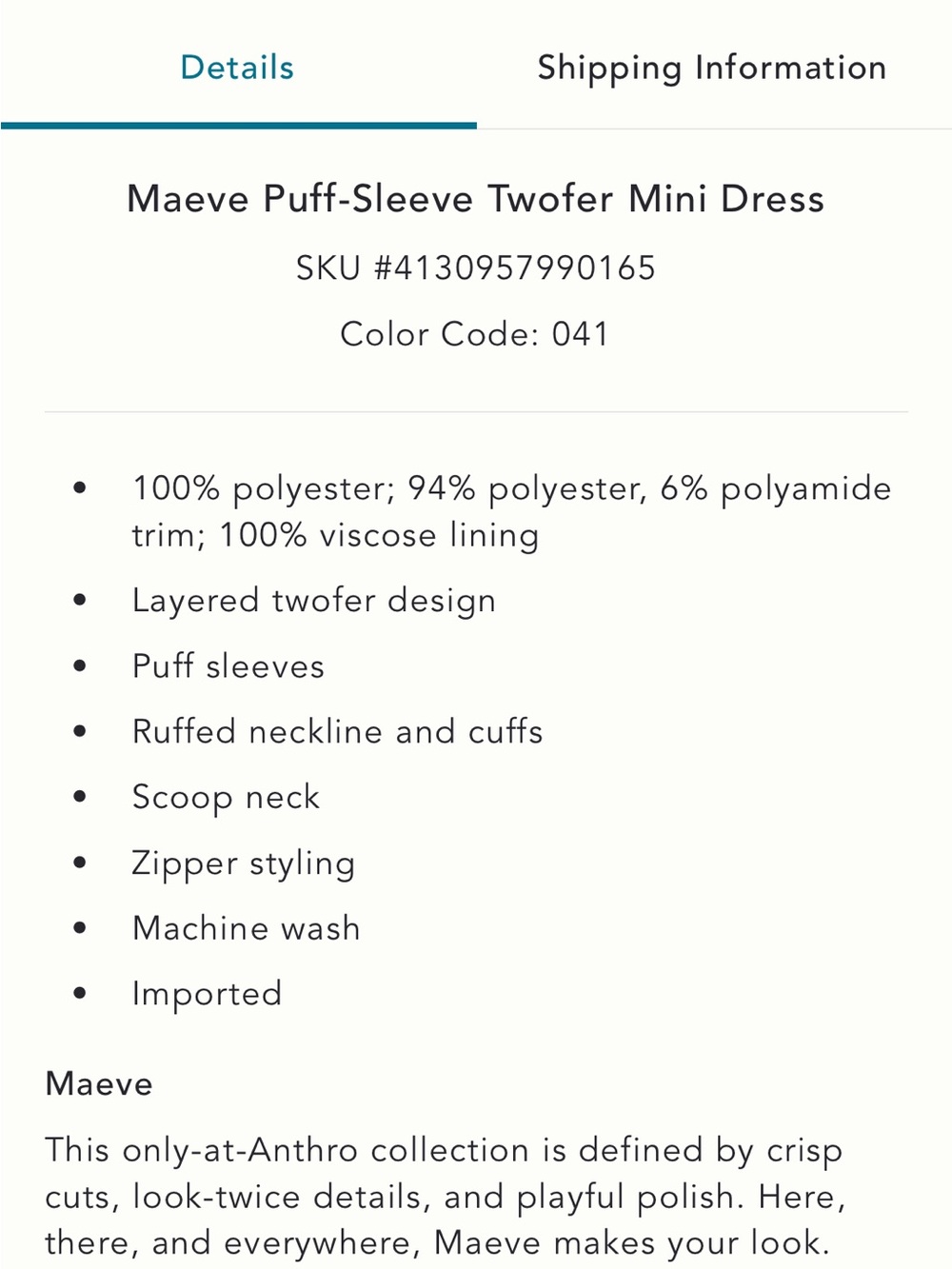 NWT! Anthropologie x Maeve Twofer Mini Horse Dress Sz XS Brown Horse - Picture 4 of 7